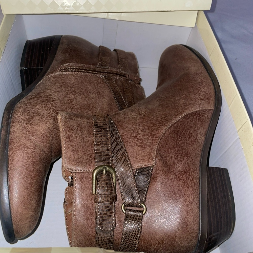 Kim Rogers Chestnut Ankle Boots